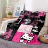 Cartoon K Kuromis Cute Blanket 3D Printing Cartoon Rabbit Soft and Comfortable Blanket Bedroom Living Room 19 - Kuromi Store