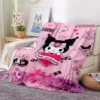 Cartoon K Kuromis Cute Blanket 3D Printing Cartoon Rabbit Soft and Comfortable Blanket Bedroom Living Room 21 - Kuromi Store