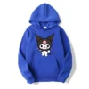 Kuromi Cartoon Anime Women Pullover Tops Spring Autumn Men Oversized Sweatshirt 2024 New Fashion Couple Hoodie.jpg 640x640 10 - Kuromi Store