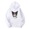 Kuromi Cartoon Anime Women Pullover Tops Spring Autumn Men Oversized Sweatshirt 2024 New Fashion Couple Hoodie.jpg 640x640 - Kuromi Store