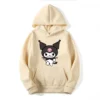 Kuromi Cartoon Anime Women Pullover Tops Spring Autumn Men Oversized Sweatshirt 2024 New Fashion Couple Hoodie.jpg 640x640 9 - Kuromi Store