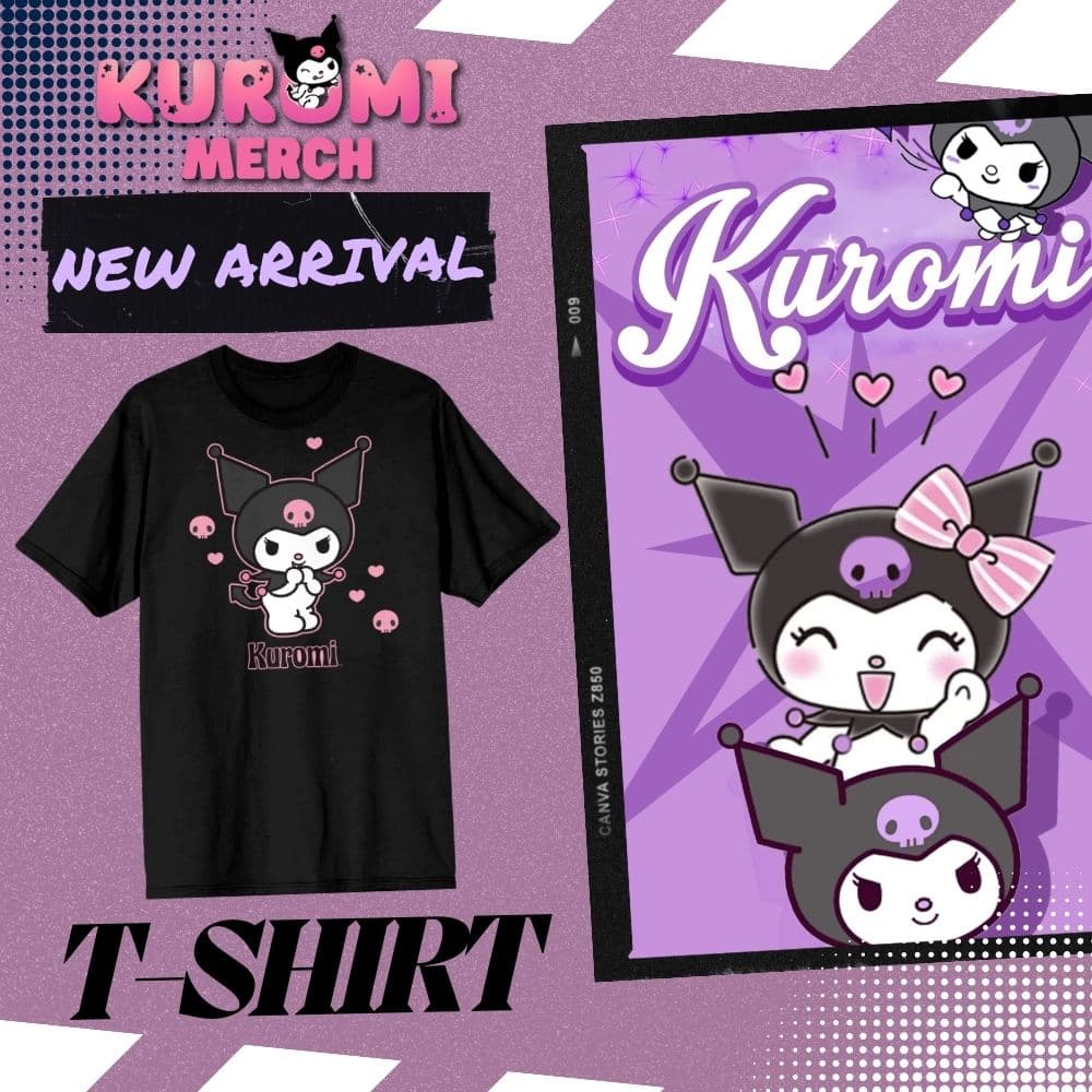 Kuromi Merch T-shirt