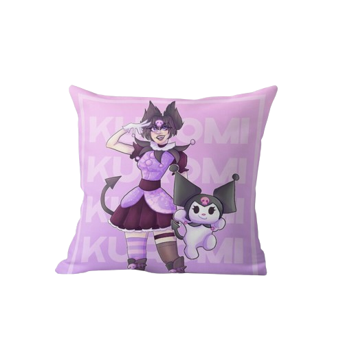 Kuromi Throw Pillow