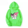 My melody And Kuromi Cartoon Anime Women Pullover Tops Spring Autumn Men Oversized Sweatshirt 2024 New.jpg 640x640 3 - Kuromi Store