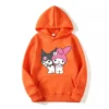 My melody And Kuromi Cartoon Anime Women Pullover Tops Spring Autumn Men Oversized Sweatshirt 2024 New.jpg 640x640 8 - Kuromi Store