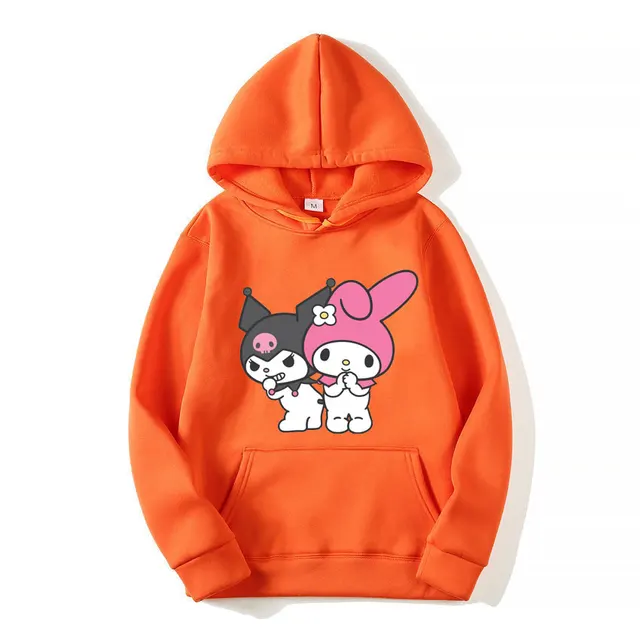 My Melody And Kuromi Anime Hoodie | Kuromi Store