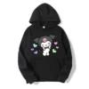 Purple Kuromi Cartoon Anime Women Pullover Tops Spring Autumn Men Oversized Sweatshirt 2024 New Couple Hoodie.jpg 640x640 4 - Kuromi Store