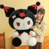 Sanrio Kuromi Dark Angel Demon Series Plush Animal Doll Cartoon Cute Plush Pillow Toy Gift - Kuromi Store