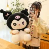 Sanrio Kuromi Dark Angel Demon Series Plush Animal Doll Cartoon Cute Plush Pillow Toy Gift 3 - Kuromi Store