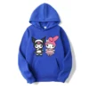 kuromi My Melody Cartoon Anime Women Pullover Tops Spring Autumn Men Hoodie 2024 New Casual Pink.jpg 640x640 10 - Kuromi Store