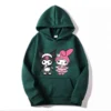 kuromi My Melody Cartoon Anime Women Pullover Tops Spring Autumn Men Hoodie 2024 New Casual Pink.jpg 640x640 11 - Kuromi Store