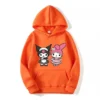 kuromi My Melody Cartoon Anime Women Pullover Tops Spring Autumn Men Hoodie 2024 New Casual Pink.jpg 640x640 8 - Kuromi Store