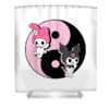 melody and kuromi valentines day the bagua munrok ocean transparent - Kuromi Store